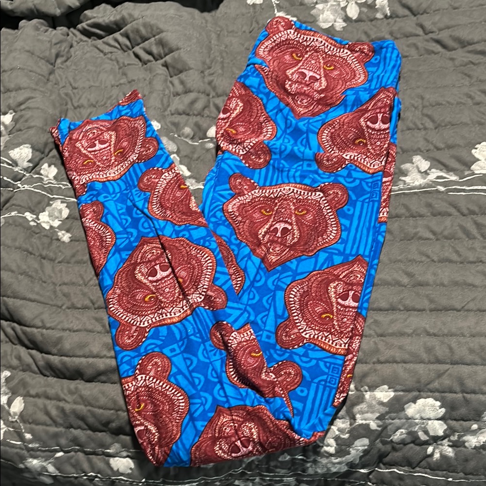 Nwot Lularoe Bear Print  Rare